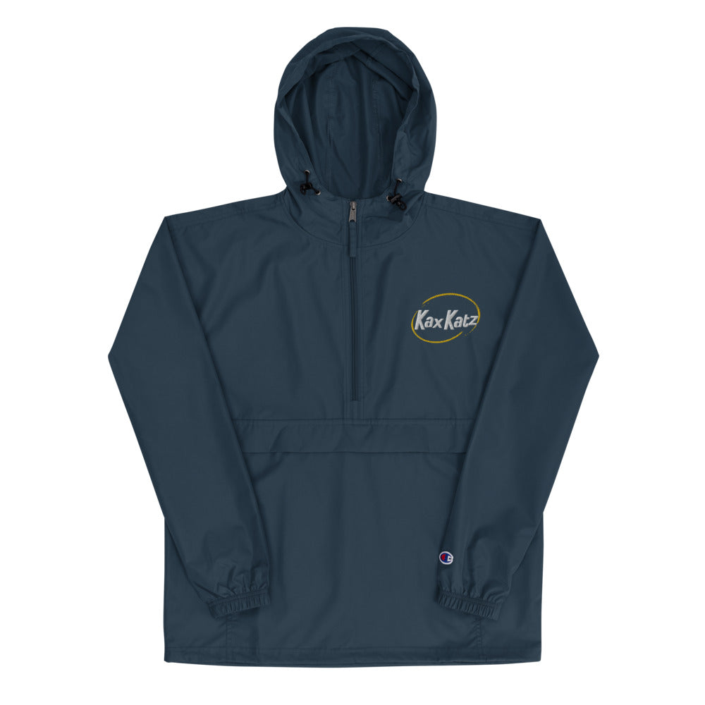 Embroidered KaxKatz x Champion Packable Trap Jacket